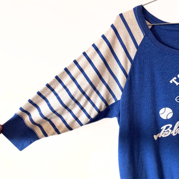 Toronto Blue Jays Nike Cooperstown Collection ¾ Sleeve Top Size L - Picture 3 of 7